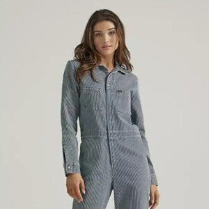 Lee Black Denim Union-alls (Jumpsuit)